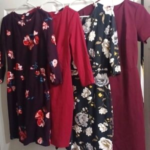 4 BEAUTIFUL OLD NAVY DRESSES!!